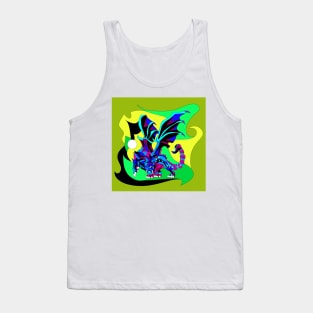 manticore mandragora manticore ecopop monster kaiju beast Tank Top